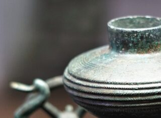 Ein Kesselwagen aus Bronze